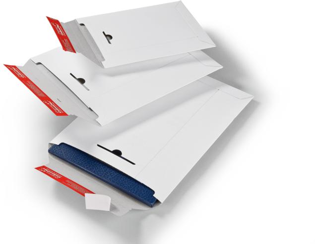 Image du produit Colompac Enveloppe d'expédition Rigid Fenêtre présente : Non Couleur : blanc (20 x)