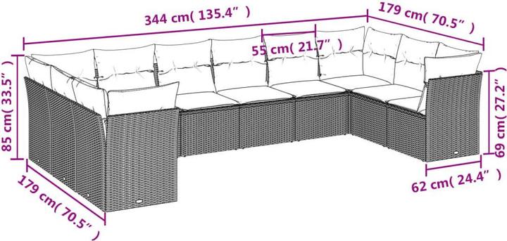 Produktbild vidaXL Teresa