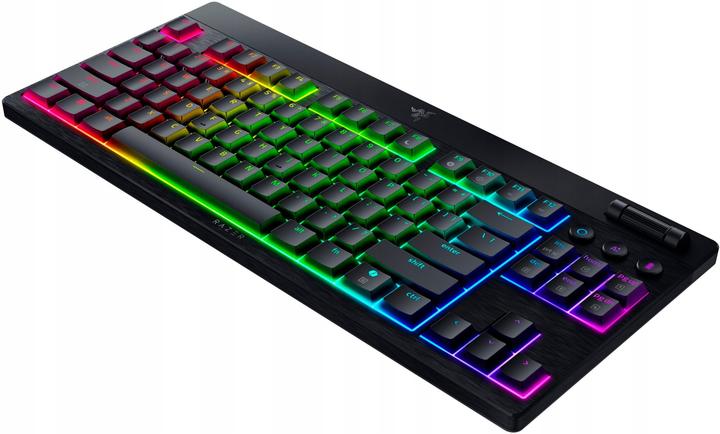 Actual product image Razer Hot-Swappable Wireless Gaming Keyboard with Multifunction Scroll Wheel and RGB (US, Wireless)