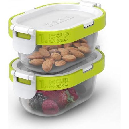 ZOKU Vorratsbehälter Neat Stack, 4er Set, Vorratsbehälter