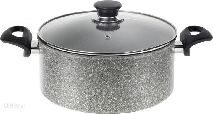 Ballarini Pot Ferrara with 2 handles and lid granite 24 CM FERG25D.24D (30 cm, Pot, Aluminium)