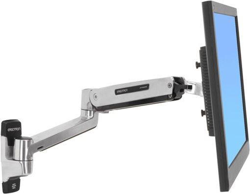 Ergotron LX Steh-Sitz Monitor Arm (Wand, 42")
