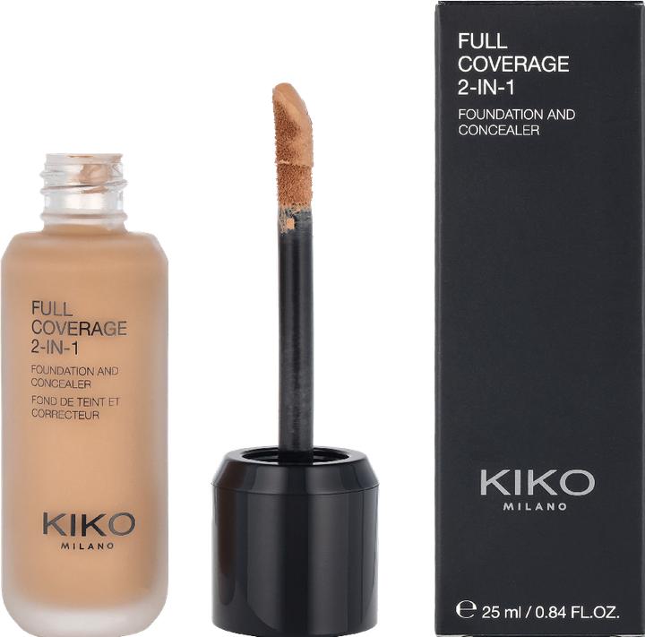 Actual product image KIKO Milano Full Coverage 2-in-1 Foundation & Concealer (65 Neutral)