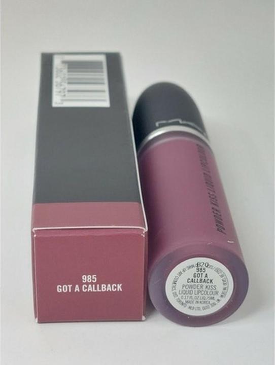 Produktbild MAC Cosmetics Powder Kiss Liquid Lipcolour (Got a call back)