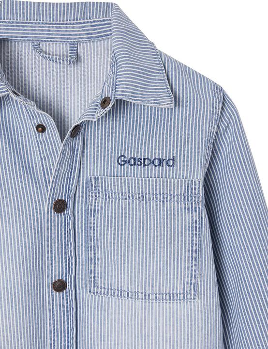 Actual product image Vertbaudet Gestreiftes Jungen Overshirt (140)