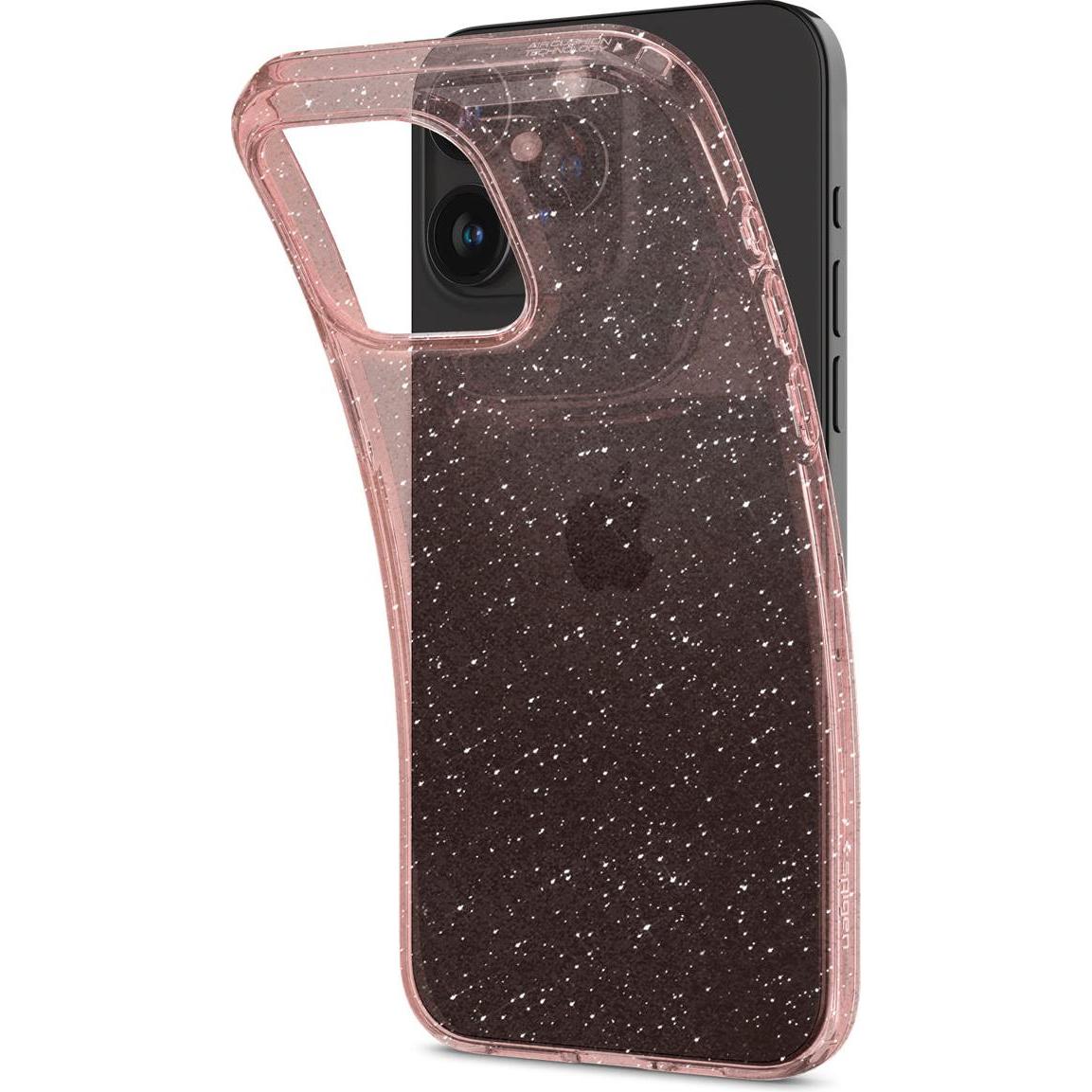 Thumbnail - Spigen Flüssigkristall Iphone 15 Pro Max Glitzerkristall (Apple iPhone 15 Pro Max), Smartphone Hülle, Transparent