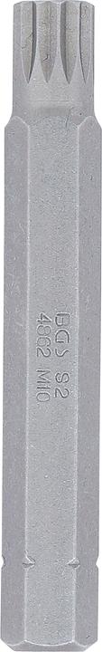 Actual product image BGS Bit length 75 mm 10 mm (3/8") Drive Spline (for XZN) M10 (Internal multi-tooth)