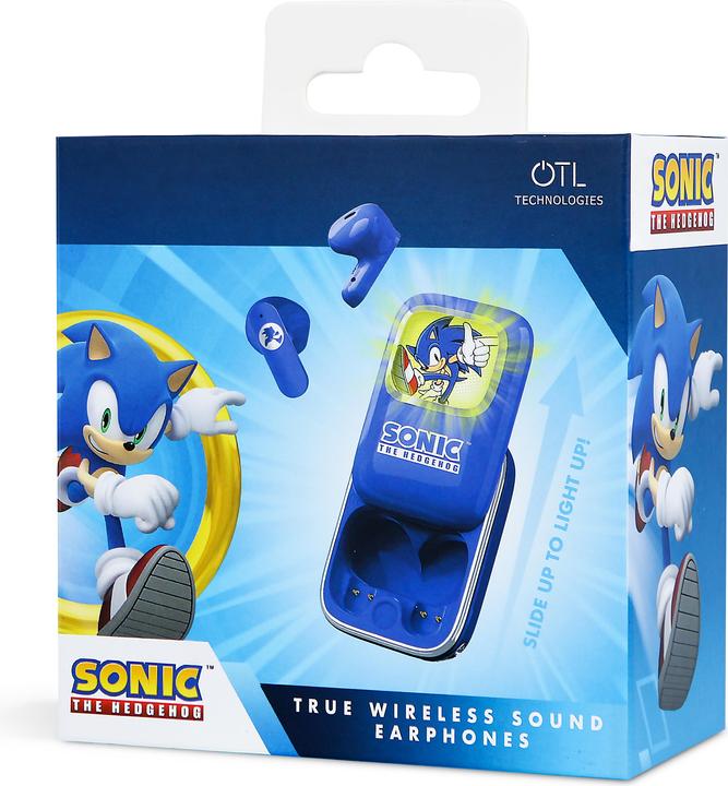 Actual product image OTL Sonic the Hedgehog Slide TWS earphones
