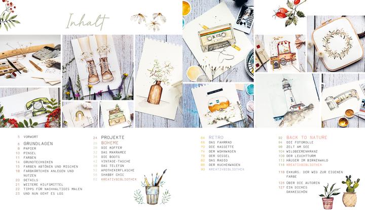 Produktbild Boho Watercolor (Deutsch, Madeleine Zülke, 2023)