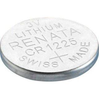 Csdk SL Electronic batteri Lithium 3,0V, 48mAh, CR1225 Ø12,5mm, højde 2,5mm, Batterien + Akkus