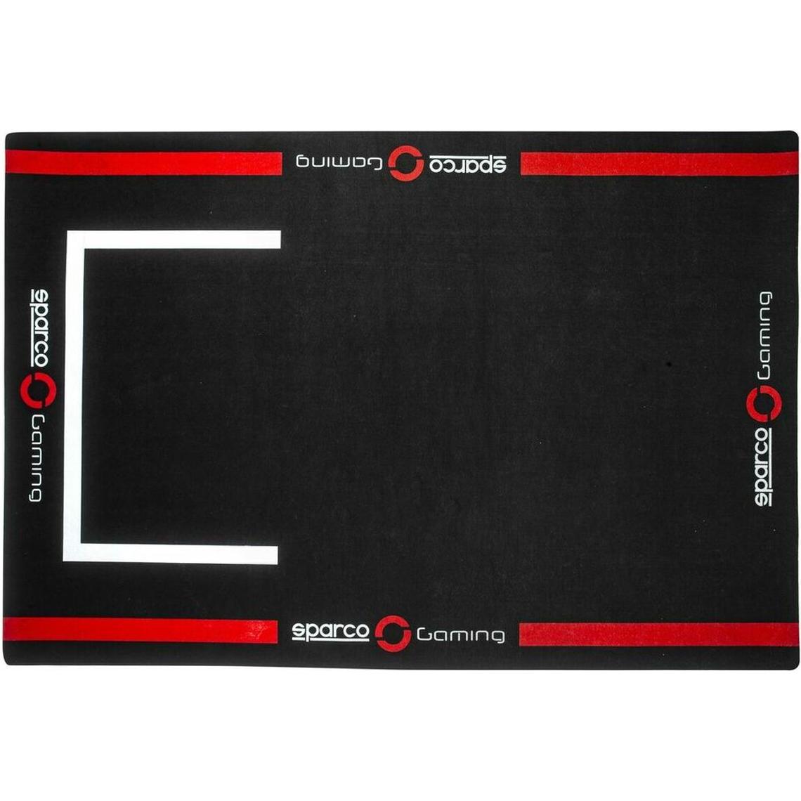 Sparco Nero/Rosso Tappetino Da Gioco, Spielmatte S099101nrrs