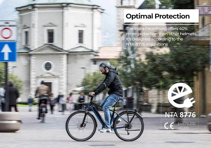 Actual product image BBB Indra FaceShield (52 - 58 cm)