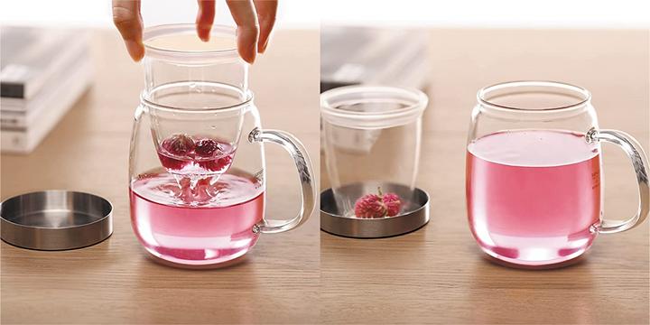 Immagine prodotto Samadoyo Caffettiera ovale in acciaio inox (0.50 l)