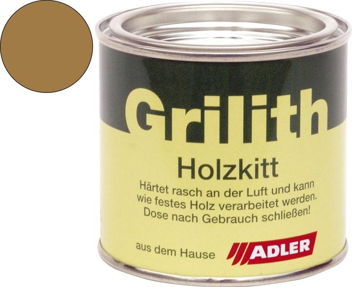 Adler Grilith Holzkitt Füllmasse Holz Spachtelmasse (knetbar) Eiche 200 ml Dose