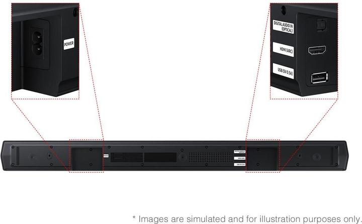 Produktbild Samsung HW-B450F (300 W, 2.1 Kanal)