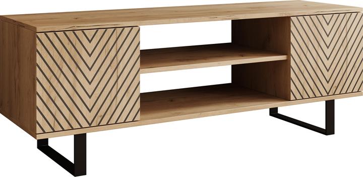 Actual product image ADRK Furniture TV-Schrank Lorello Fischgrät 135 cm