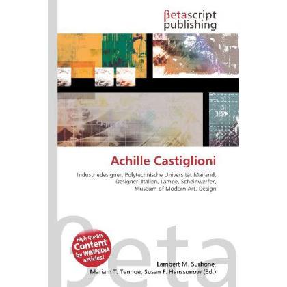 Achille Castiglioni, Fachbücher