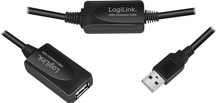 Produktbild LogiLink USB A - A (20 m, USB 2.0)