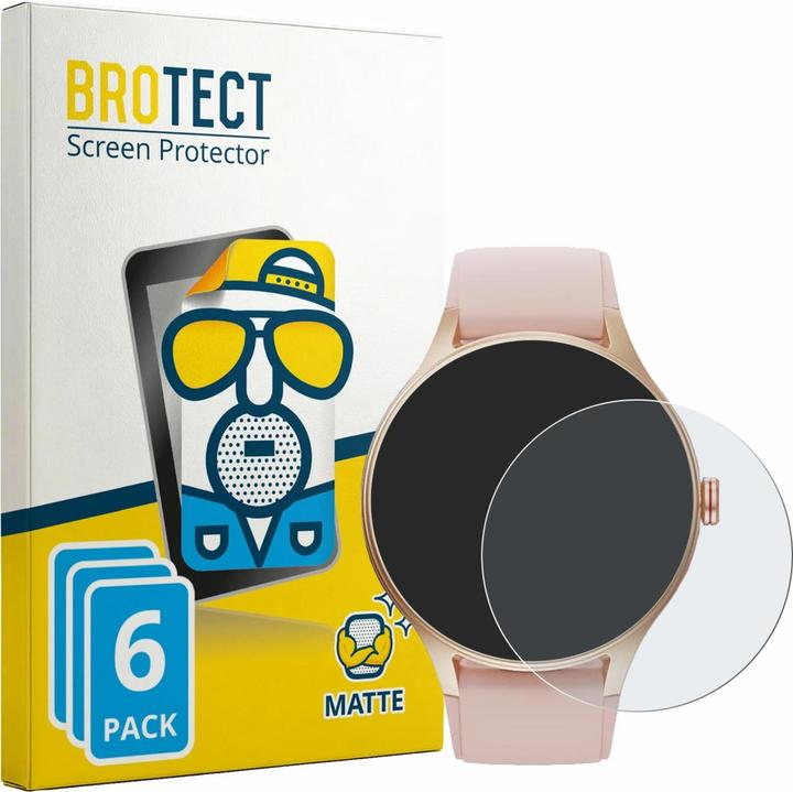 Produktbild BROTECT Entspiegelungsfolie für Woneligo Smartwatch 1.57" Displayschutz Displayschutzfolie Folie Matt