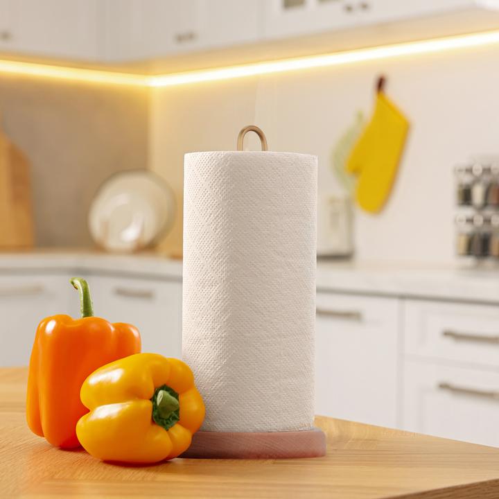 Actual product image Relaxdays Kitchen roll holder
