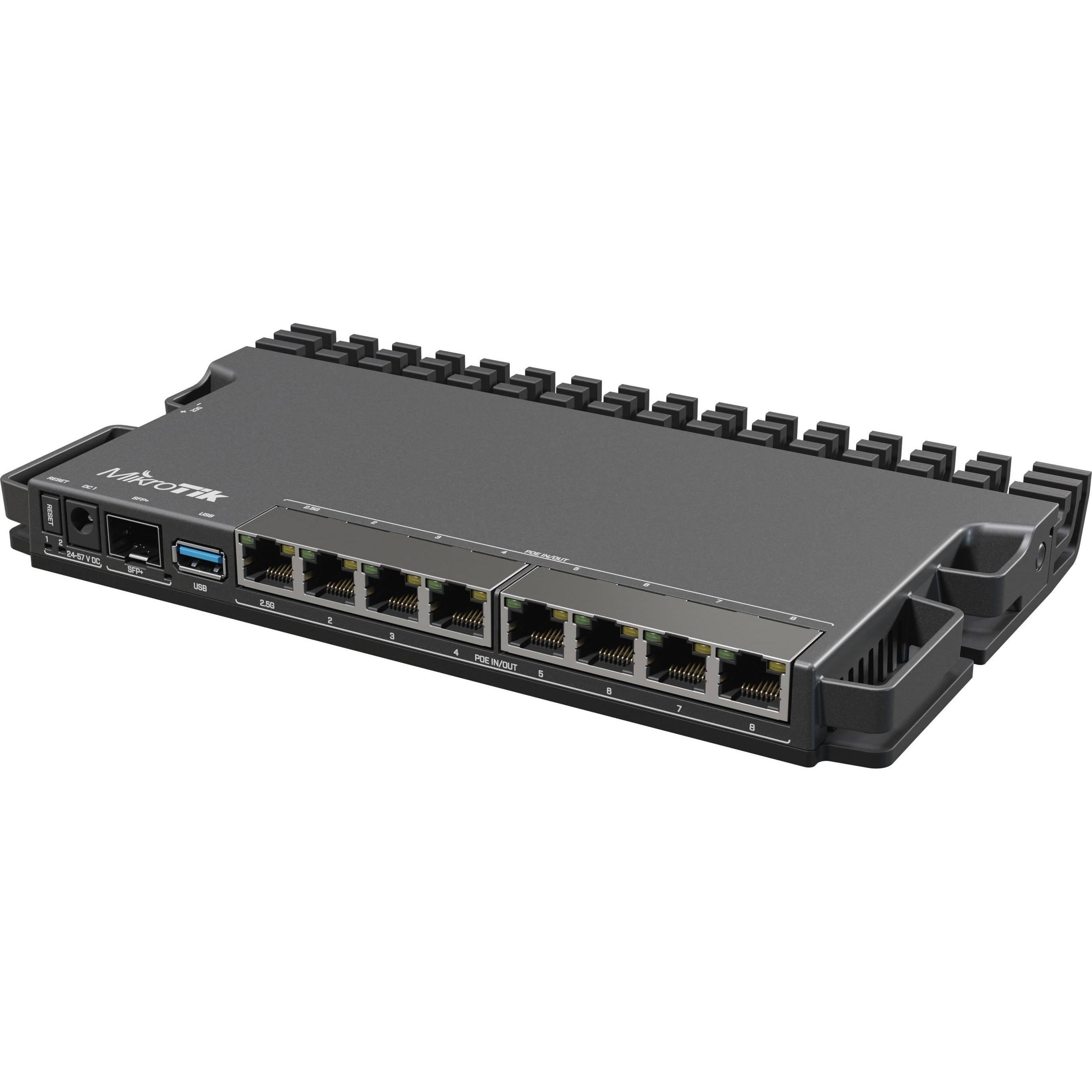 Thumbnail - MikroTik RB5009UPr+S+IN, Router, Schwarz