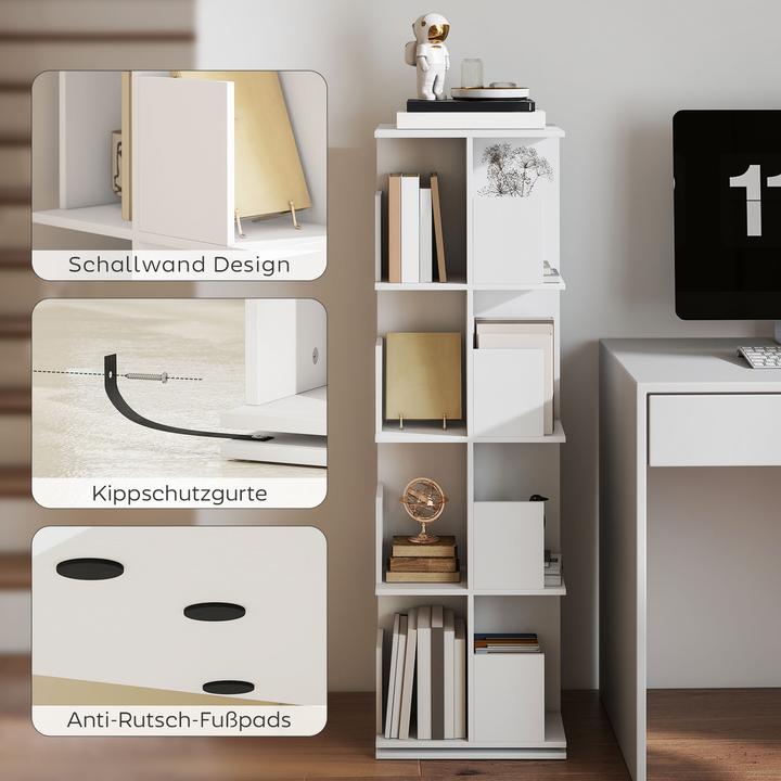 Immagine prodotto Homcom Scaffale (39 x 39 x 128.30 cm)