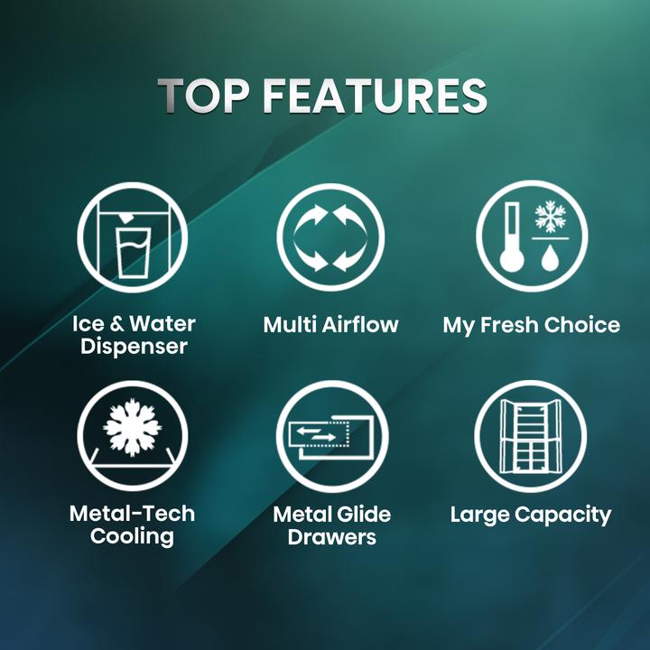 Produktbild Hisense RQ760N4SASE (584 l)