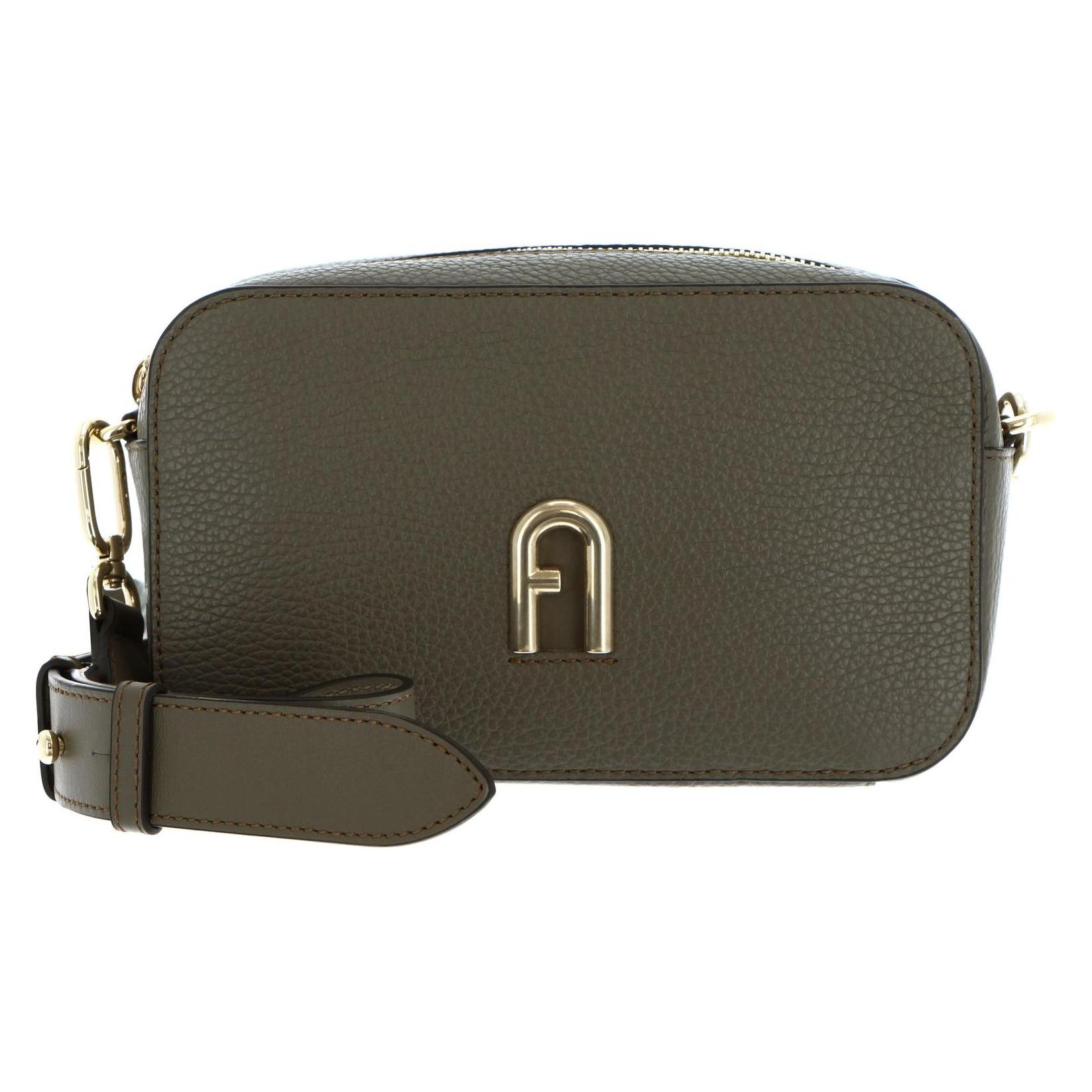 Furla, Damen, Handtasche, Primula Mini Crossbody Bag, Grau