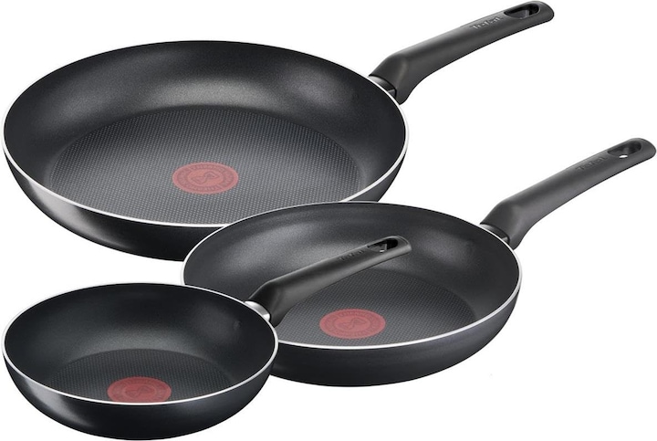 Tefal B5569153 Set (28 cm, Pfannenset + Topfset, Aluminium)