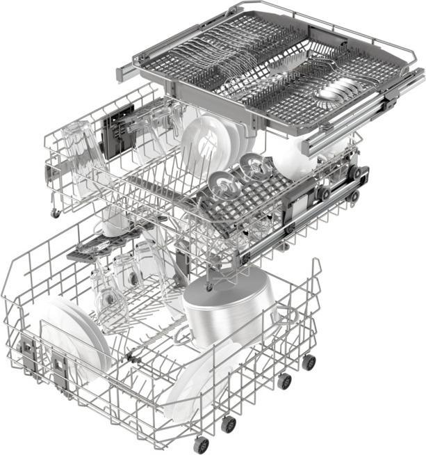 Image du produit V-Zug Lave-vaisselle encastrable Adora V2000 VGB avec glissières