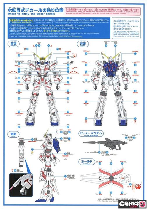 Produktbild Bandai MEGA SIZE 1/48 RX-0 Unicorn Gundam (Destroy Mode)