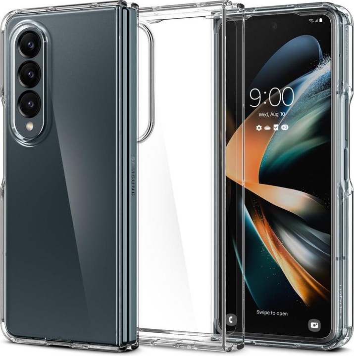 Actual product image Spigen Crystal Hybrid mobile phone case (7.6") Cover Transparent (Samsung Galaxy Z Fold4)
