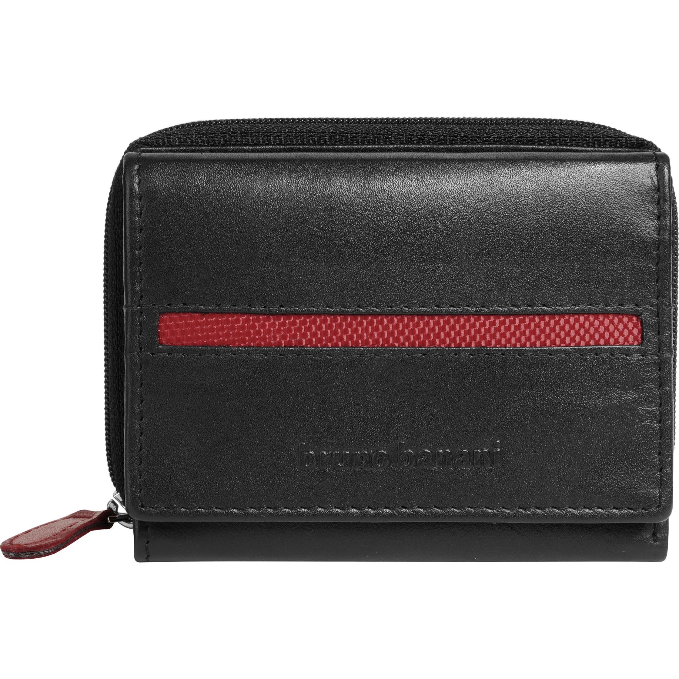 Bruno Banani, Portemonnaie, Geldbörse, Schwarz