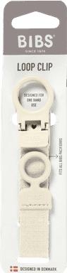 Produktbild Bibs Pacifier Clip Loop Ivory