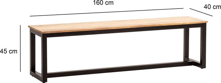 Produktbild Wohnling 160x40x45 (40 cm)