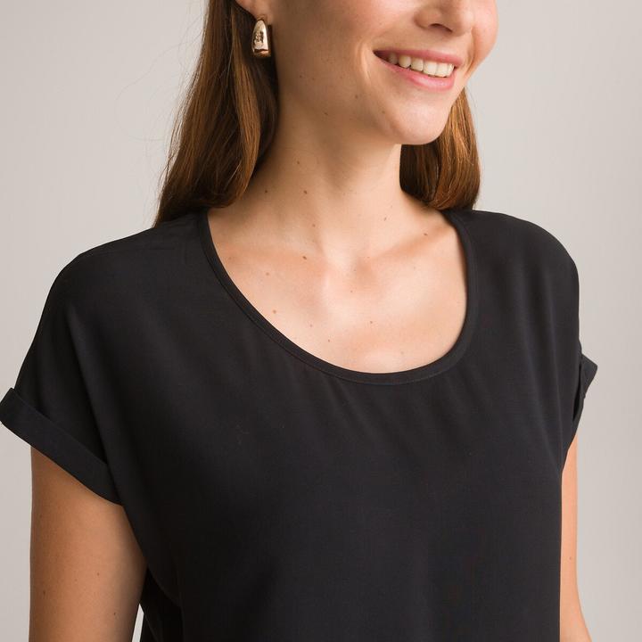 Produktbild Anne Weyburn Tunikashirt mit rundem Ausschnitt (38)