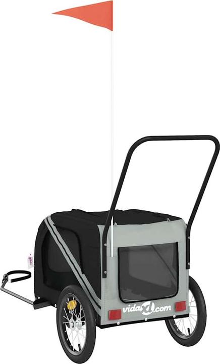 Produktbild vidaXL Fahrradanhänger Hund