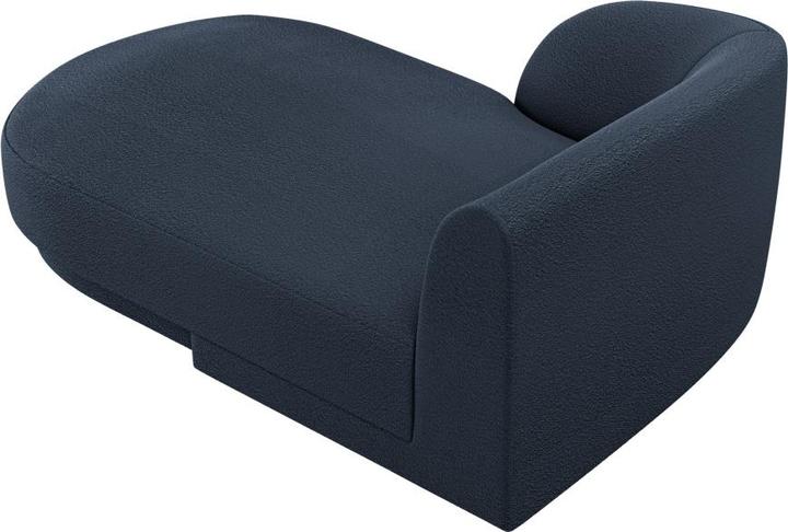 Actual product image Micadoni Boucle Chaise Longue Left, "Miley", 2 Seats, 156x90x70Made in Europe (Recamiere)