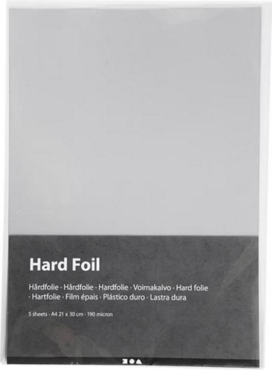 Produktbild Creativ Company Bastelpapier A4, 5 Stück, Transparent (80 g/m², 5x)