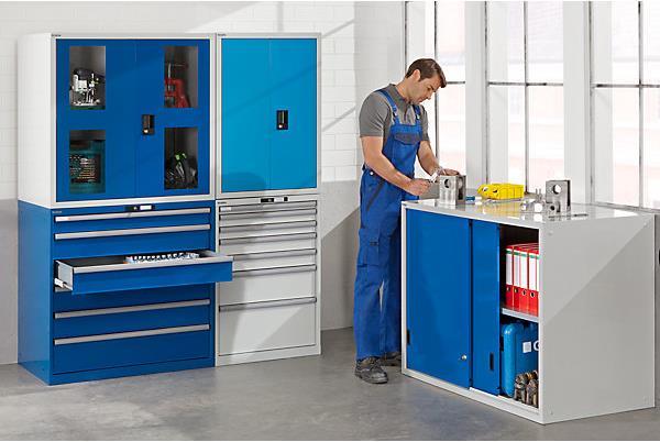 Immagine prodotto kaiserkraft Armadio a giorno con ante scorrevoli (102.30 cm, 100 cm)