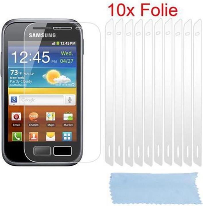 Immagine prodotto Cadorabo 10x pellicola protettiva (1 Pezzo/i, Samsung Galaxy Ace 2)