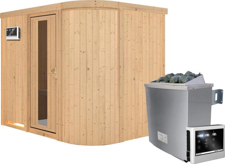 Image du produit Karibu Titania 4 avec couronne de toit (Contrôle externe de 9 KW)