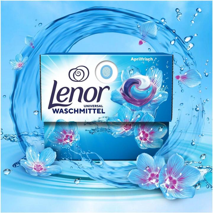 Actual product image Lenor All-in-1 Pods Aprilfrisch - 19WL Waschmittel (19 Washing cycles, Wash pods)