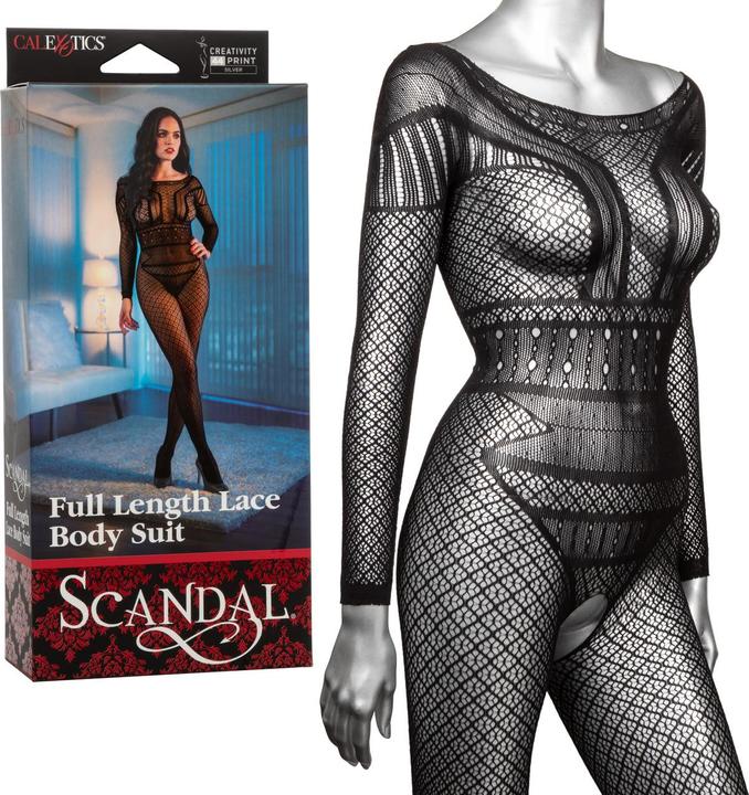 Produktbild CalExotics Scandal® Full Length Lace Body Suit (S)