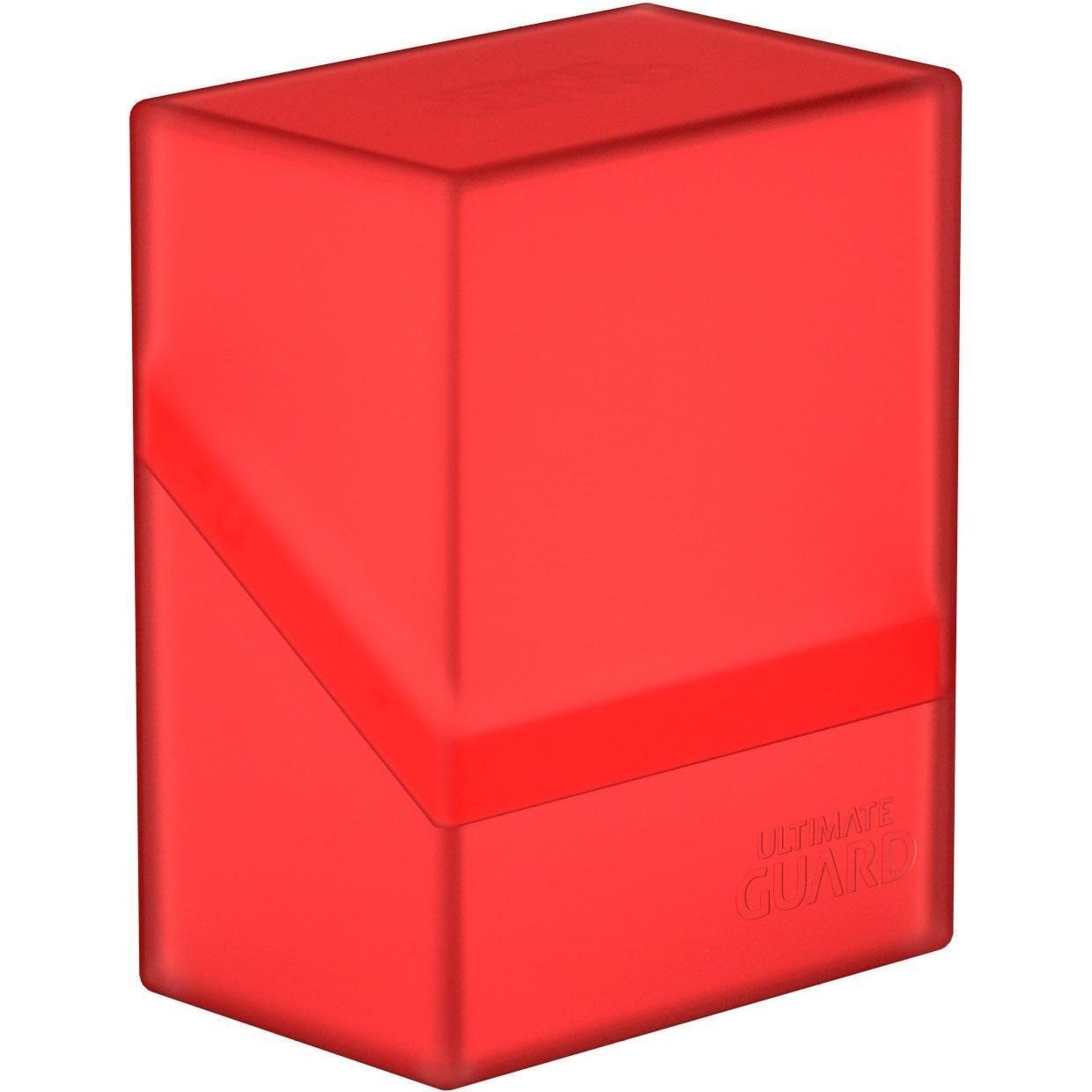 Ultimate Guard Kartenbox Boulder Deck Case Standardgrösse 60+ Ruby