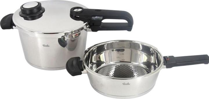 Immagine prodotto Fissler Vitavit® Premium Set 2 pezzi. (22 cm, Set di pentole e padelle da cucina, Acciaio inossidabile)