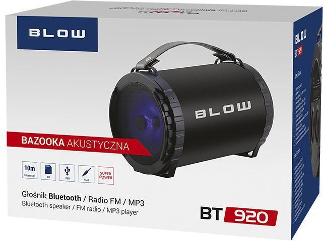 Actual product image Blow BT920 (3 h, Rechargeable battery operated)