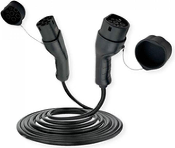 Actual product image Roline E-car charging cable (Type 2, 22 kW, 32 A, 3 m)