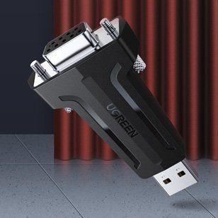 Immagine prodotto Ugreen Adattatore seriale da USB 2.0 a RS232 DB9 (USB-A)
