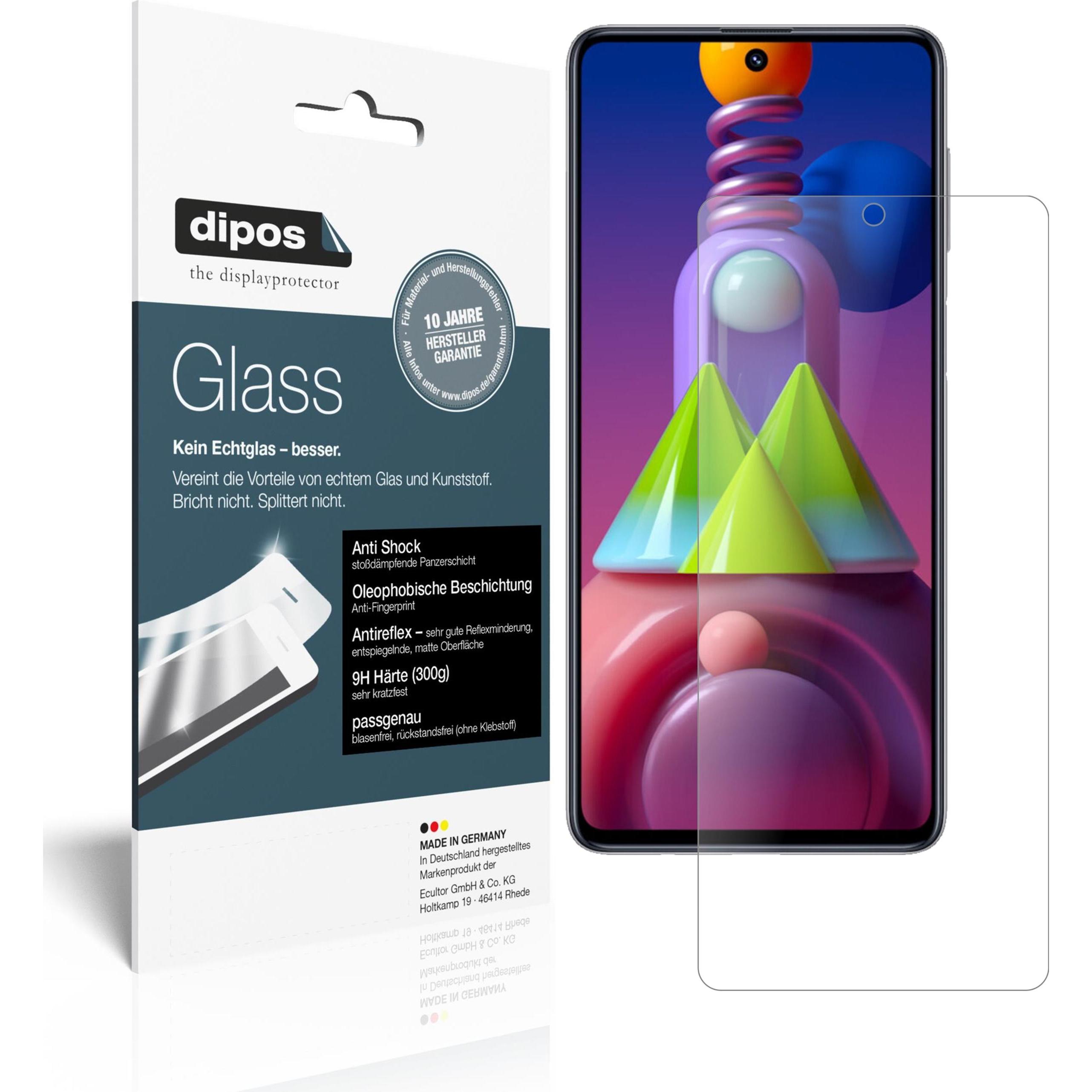Thumbnail - Dipos Displayschutz Anti-Shock (2 Stück, Samsung Galaxy M51), Smartphone Schutzfolie, Transparent